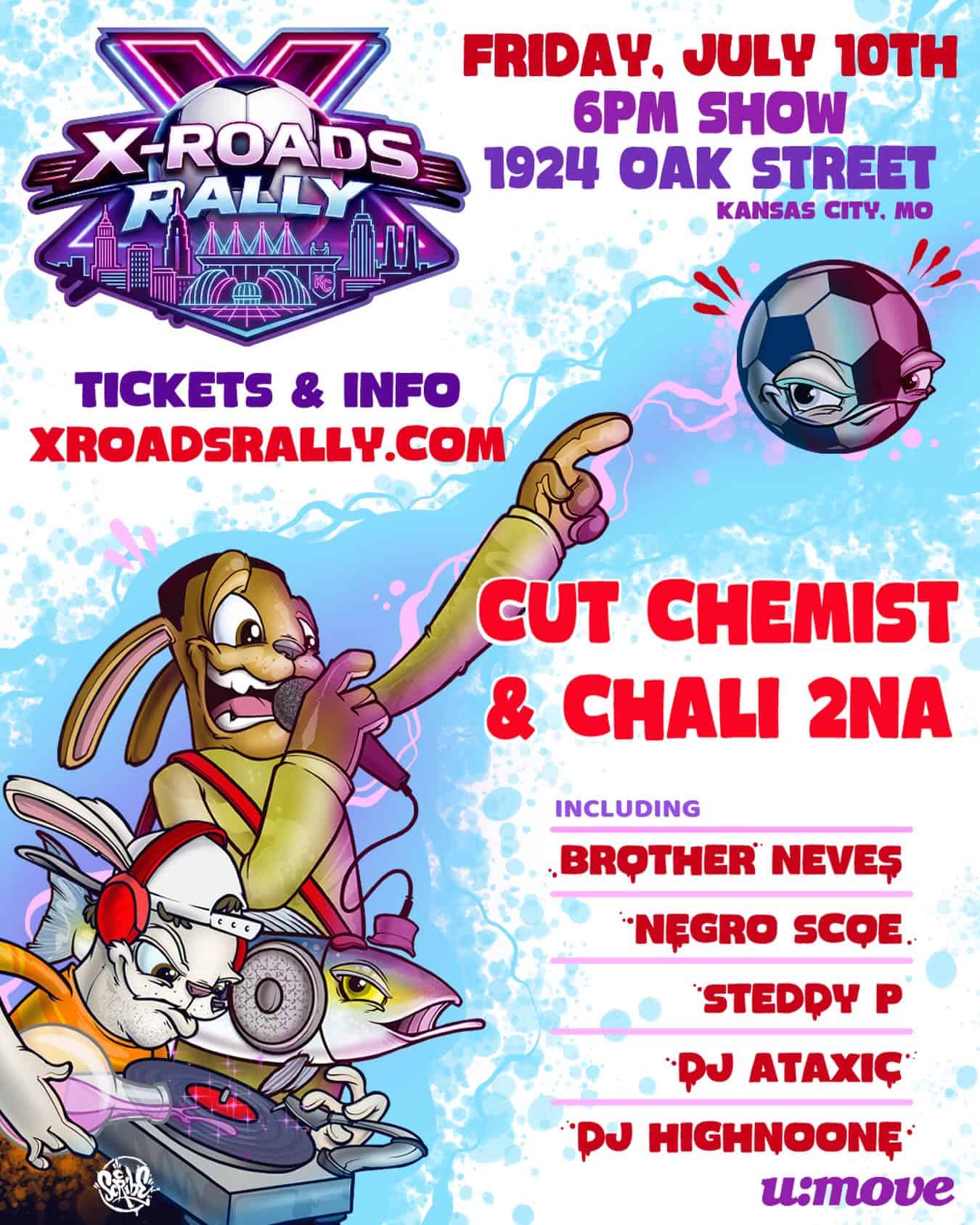 Cut Chemist & Chali 2na — July 10