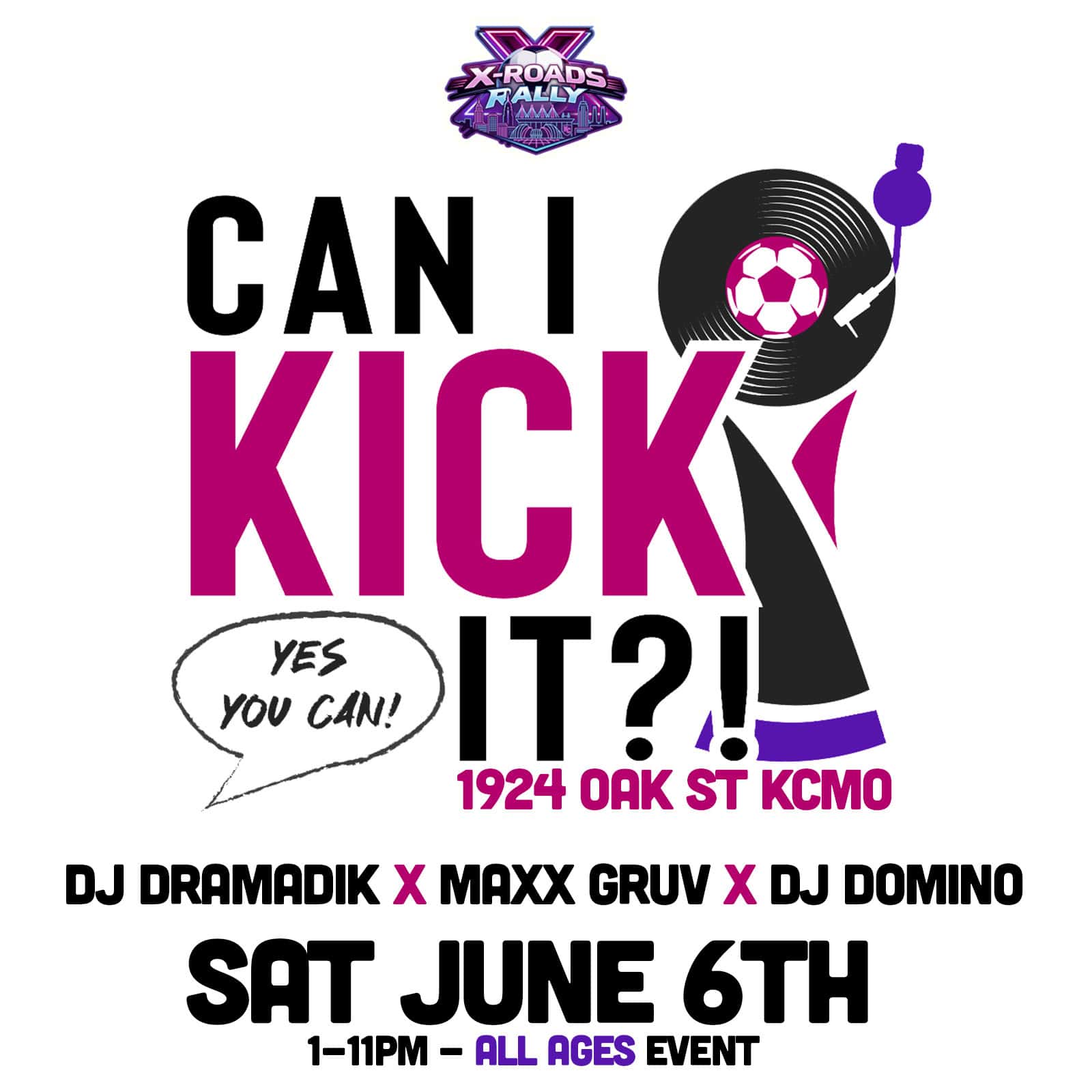 Can I Kick It — June 6