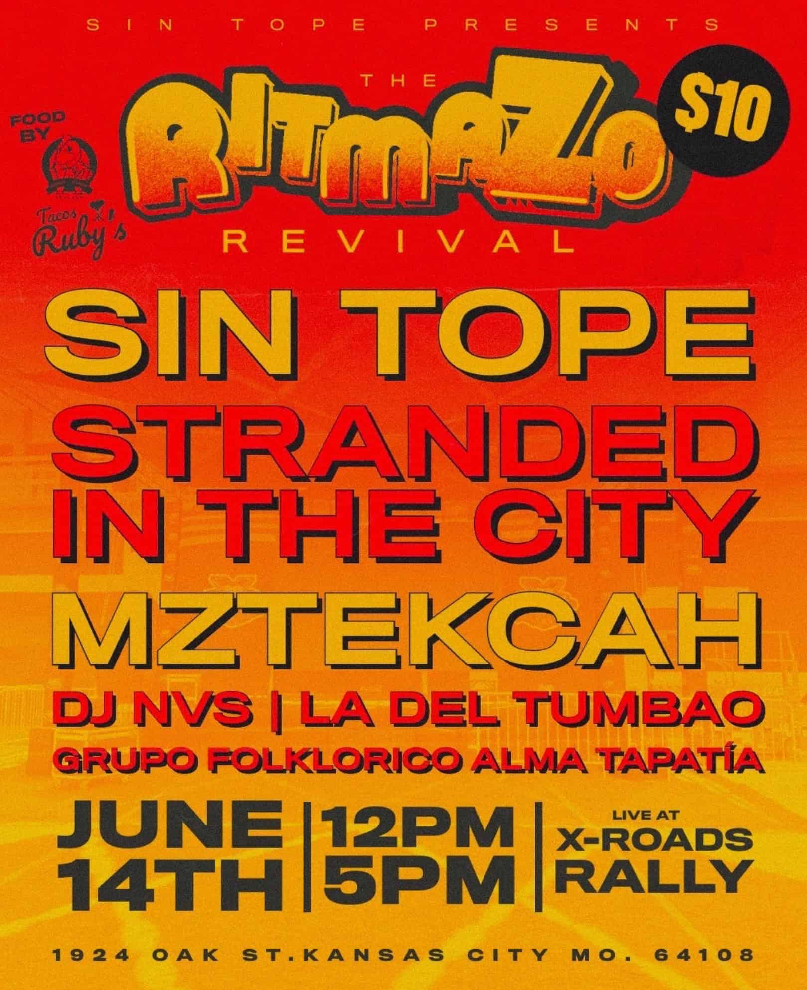 El Ritmazo Jun 14 flyer