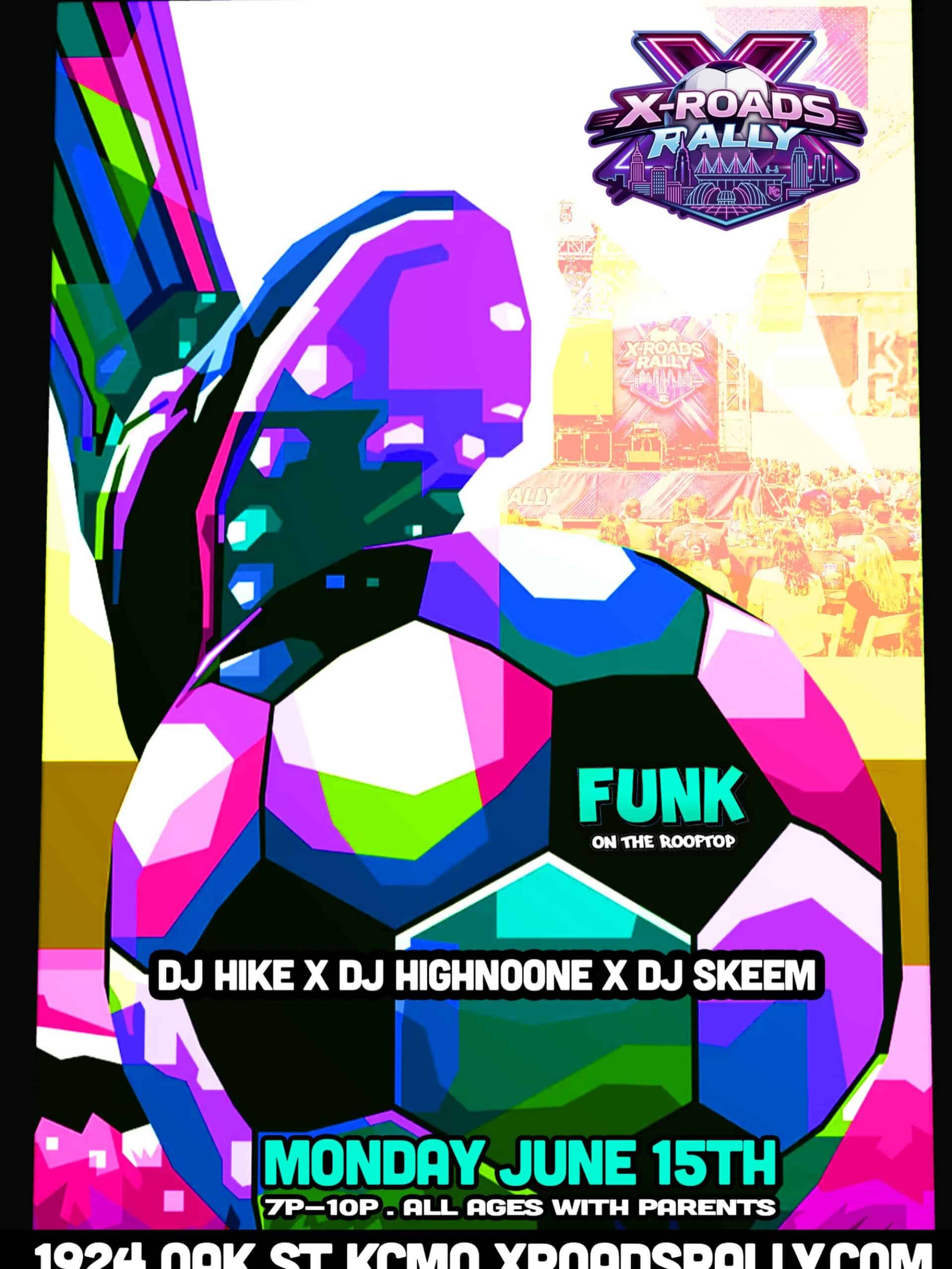 DJ Hike Jun 15 flyer